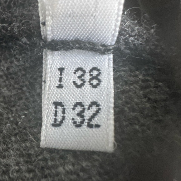 Y2K Blumarine Cashmere Wool Blend Striped  Dress w Embelished Neckline - Picture 11 of 14